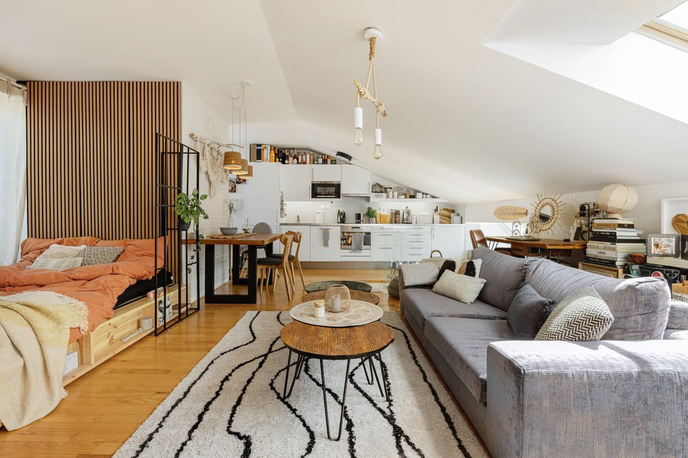 Navdih: Spalnica, Dnevna soba, Boho stil, Dekoracija