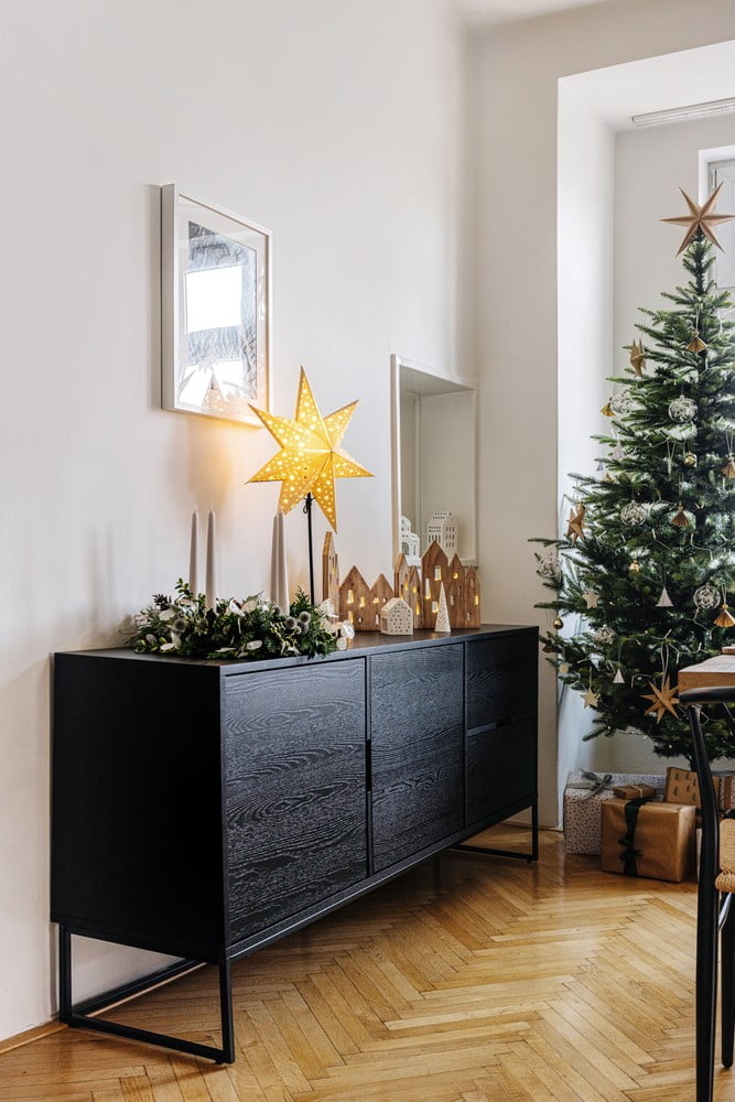 Navdih:  Božič, Dnevna soba, Jedilnica, Dekoracija