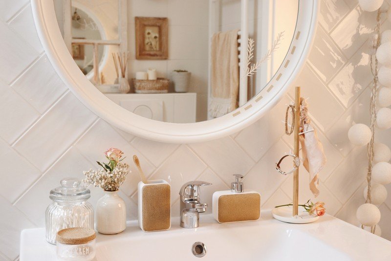 Navdih: Kopalnica, Rustikalni stil