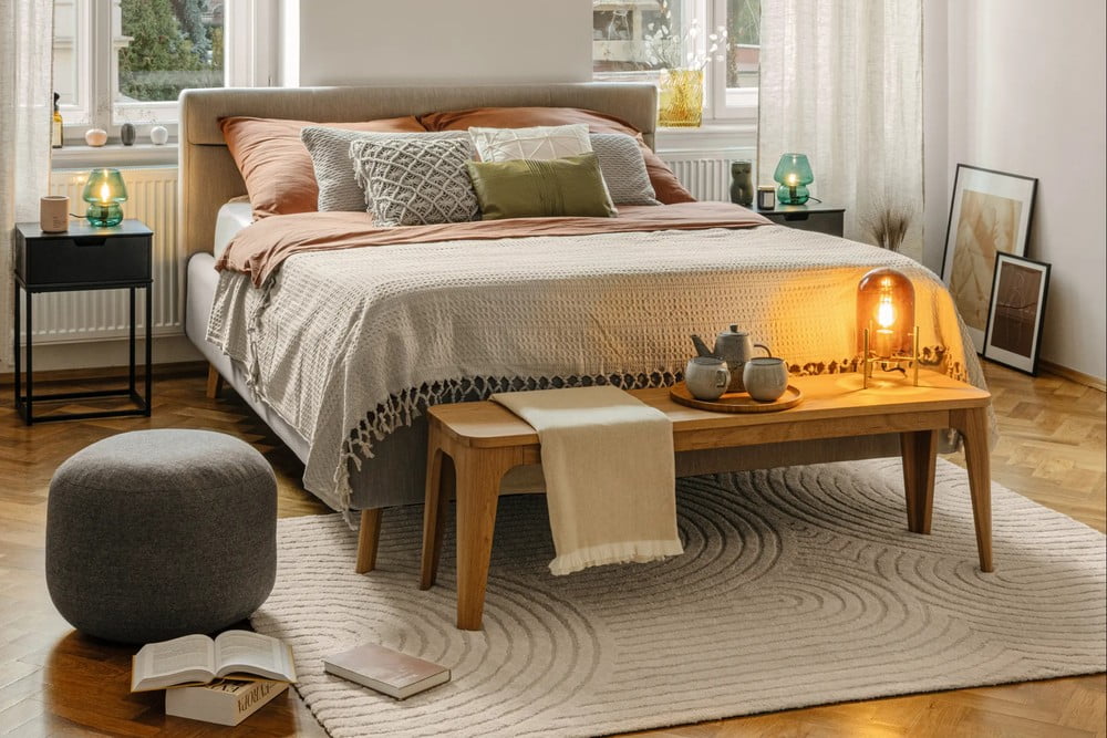 Navdih: Spalnica, Tekstil