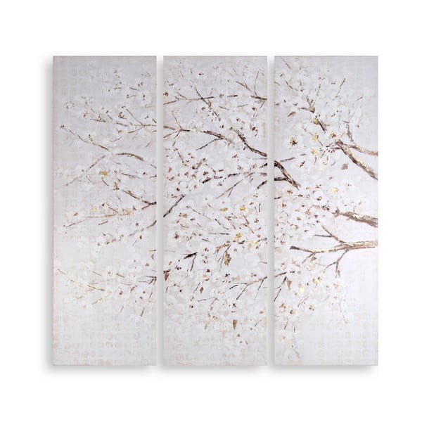 3-delna stenska slika Art for the home Blossom Tree