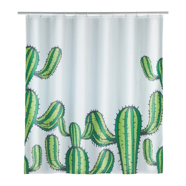 Kopalniška zavesa Wenko Cactus, 180 x 200 cm