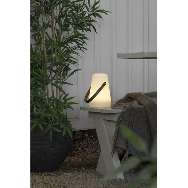 Bela LED svetilka Best Season Linterna, višina 29 cm