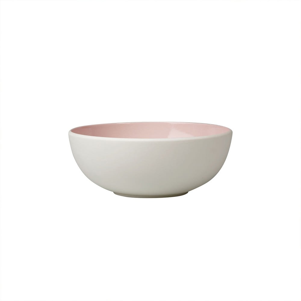 Belo-roza porcelanasta skleda Villeroy & Boch Uni, 850 ml