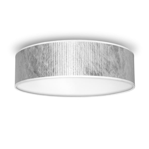 Stropna svetilka v srebrni barvi  Bulb Attack Tres, Ø 40 cm