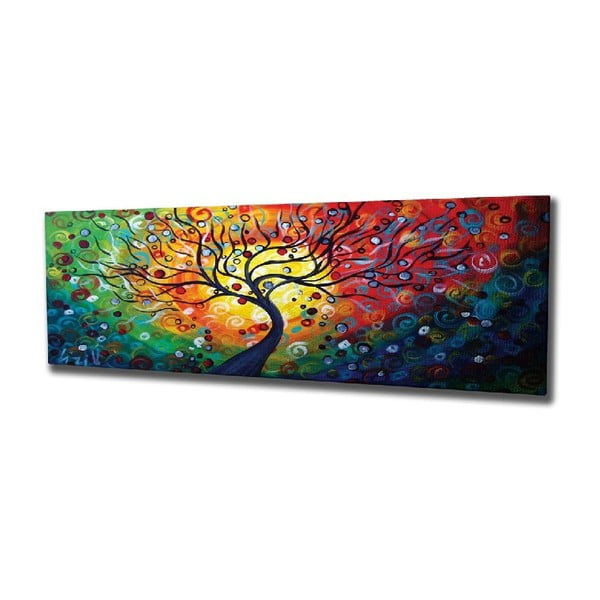 Stenska slika na platnu Tree, 80 x 30 cm