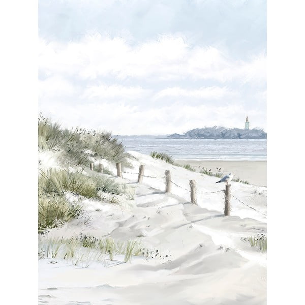 Slika na platnu Styler White Sand, 50 x 70 cm