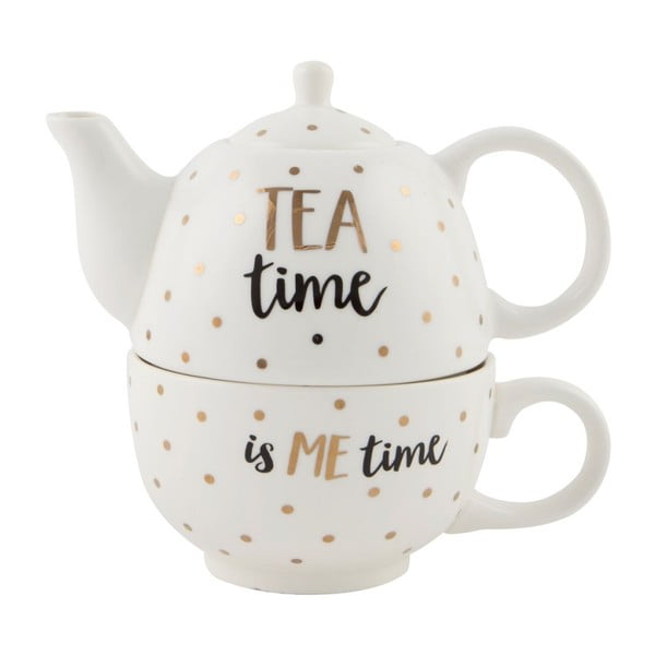 Keramičen čajnik s skodelico Sass & Belle Tea Time