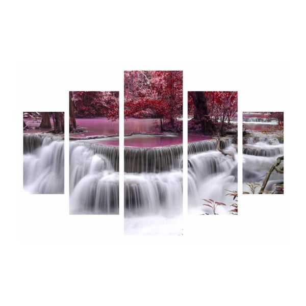 Večdelna slika Waterfall, 92 x 56 cm