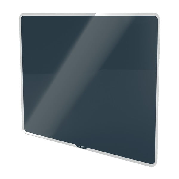 Siva steklena magnetna tabla Leitz Cosy, 60 x 40 cm
