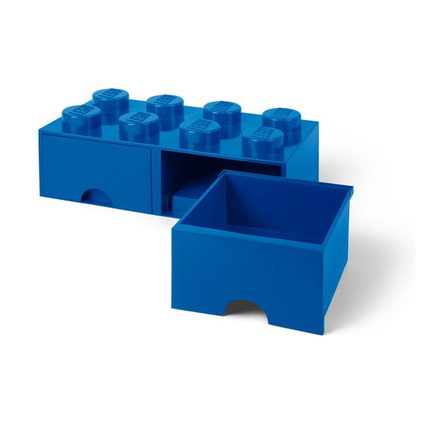 Temno modra škatla za shranjevanje z 2 predaloma LEGO®