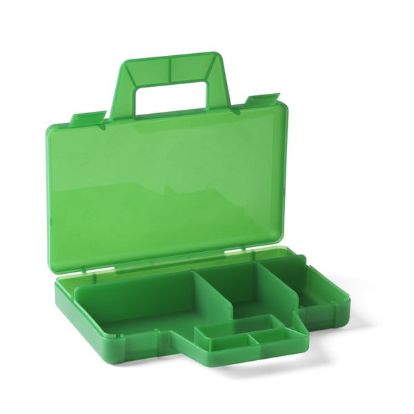 Zelena škatla za shranjevanje LEGO® To Go