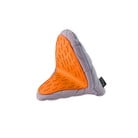 Oranžno-siva bombažna kuhinjska rokavica s silikonom Vialli Design
