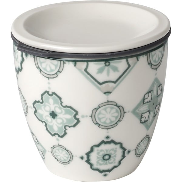 Zeleno-bela porcelanasta posoda za hrano Villeroy & Boch Like To Go, ø 7,3 cm