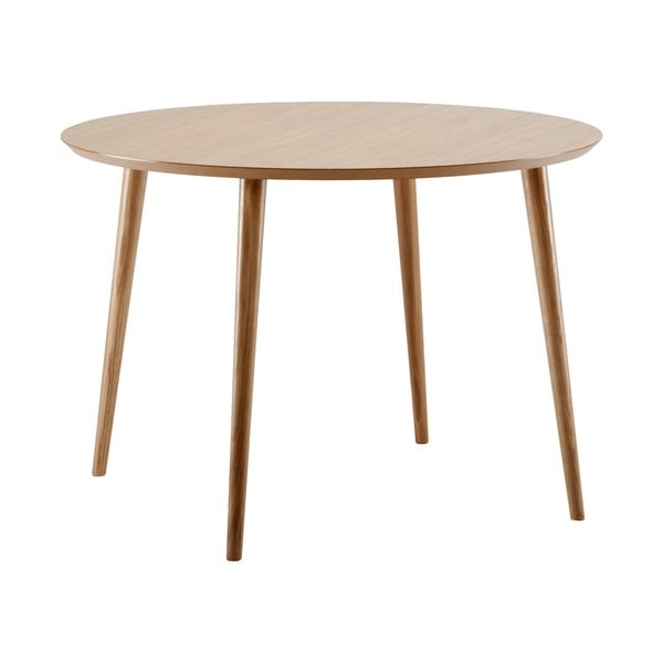 Jedilna miza iz hrasta Woodman Cloyd, ø 100 cm