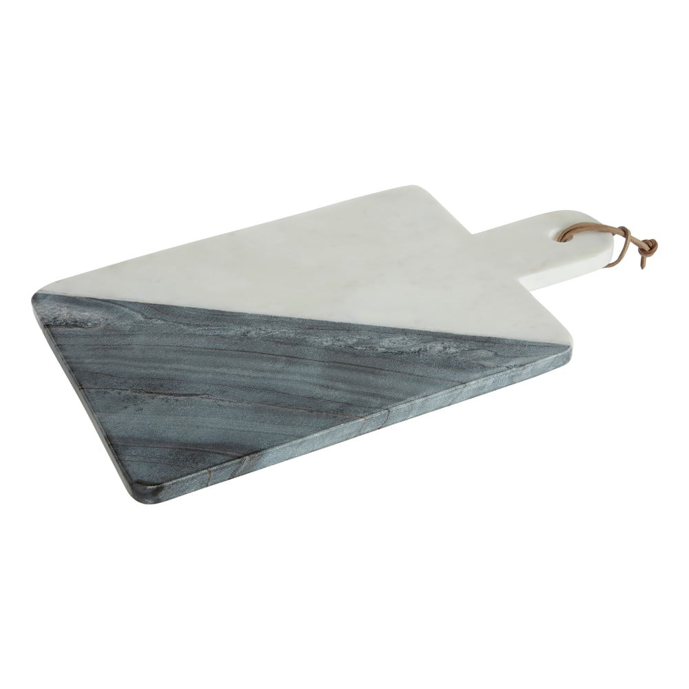 Belo-siva marmorna servirna deska Premier Housewares Peddle
