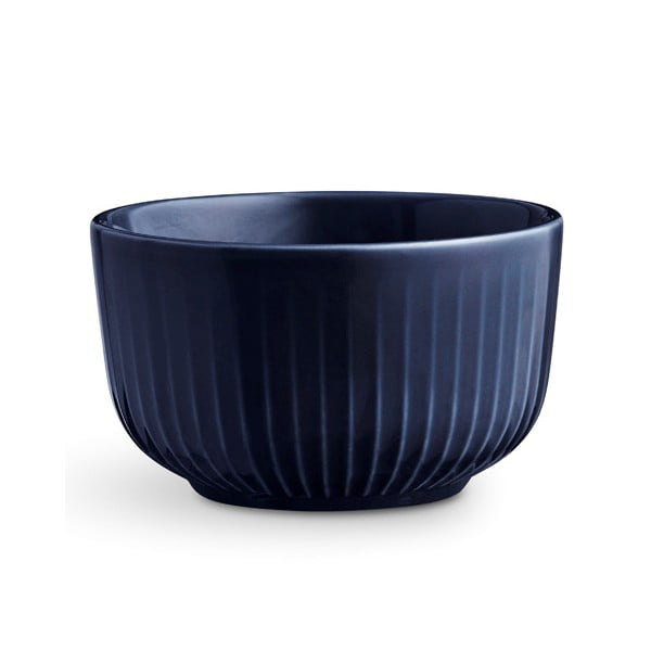 Temno modra porcelanasta skleda Kähler Design Hammershoi, ⌀ 11 cm