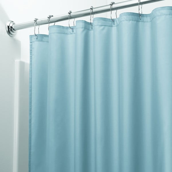 Modra zavesa za tuš iDesign, 200 x 180 cm