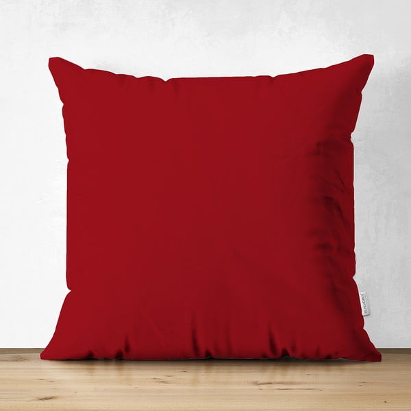 Rdeča prevleka za vzglavnik Minimalist Cushion Covers, 45 x 45 cm