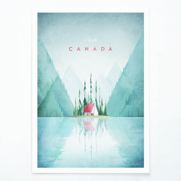 Plakat Travelposter Canada, A3
