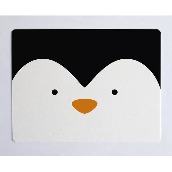 Podloga za pisalno mizo Little Nice Things Penguin, 55 x 35 cm