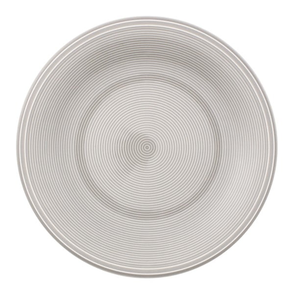 Belo-siv porcelanast desertni krožnik Villeroy & Boch Like Color Loop, ø 21,5 cm