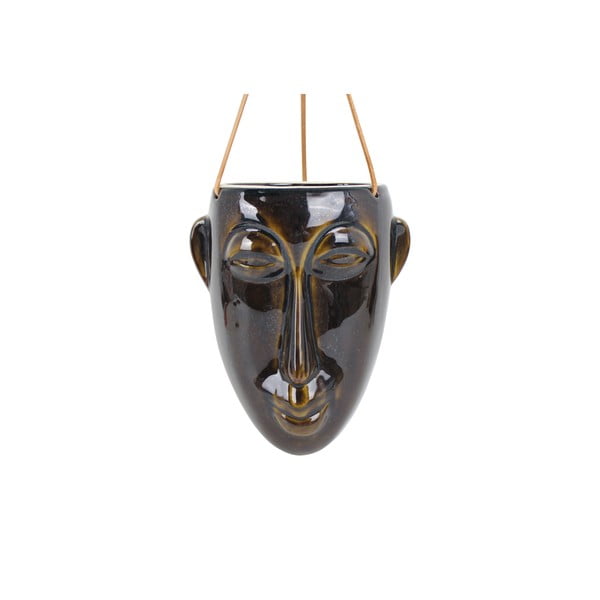 Temno rjav viseč lonec PT LIVING Maska, višina 22,3 cm