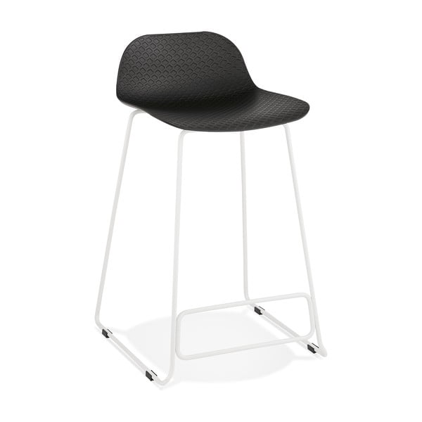 Črn barski stol Kokoon Slade Mini, višina sedeža 66 cm