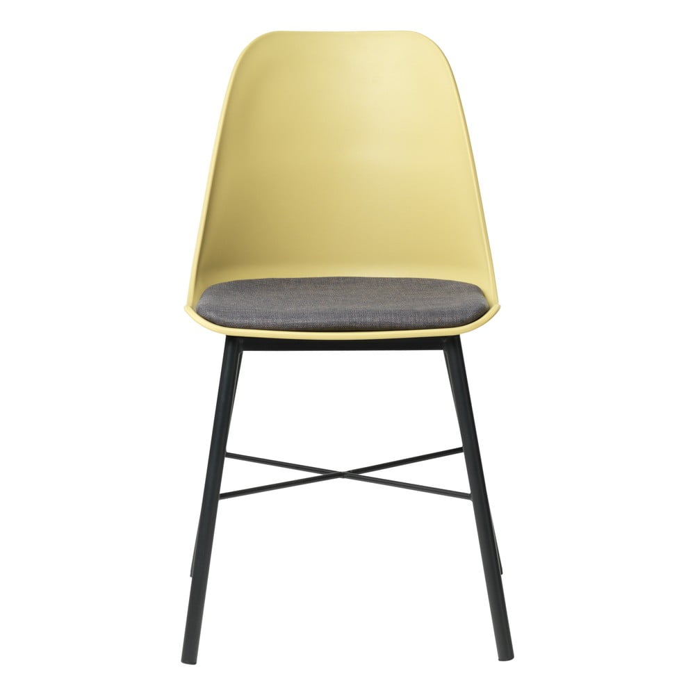 Komplet 2 rumeno-sivih stolov Unique Furniture Whistler