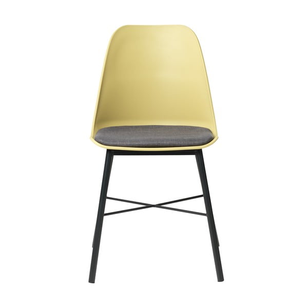Komplet 2 rumeno-sivih stolov Unique Furniture Whistler