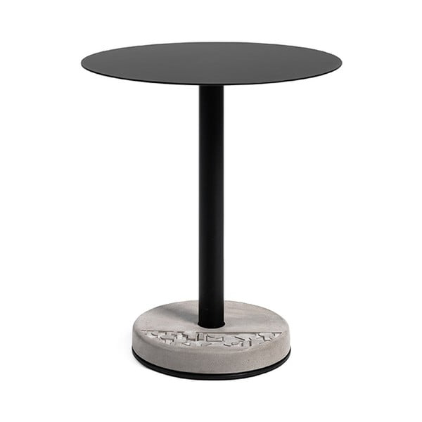 Barska miza z betonskim podstavkom Lyon Béton Ronde, ø 61,8 cm