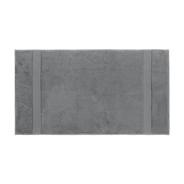 Komplet 3 temno sivih bombažnih brisač L'appartement Chicago, 30 x 50 cm