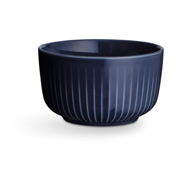 Temno modra porcelanasta skleda Kähler Design Hammershoi, ⌀ 12 cm