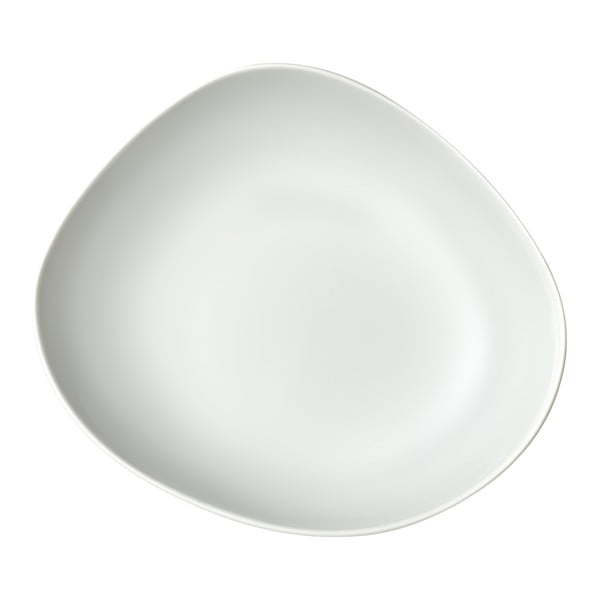 Bel porcelanast globoki krožnik Villeroy & Boch Like Organic, 20 cm