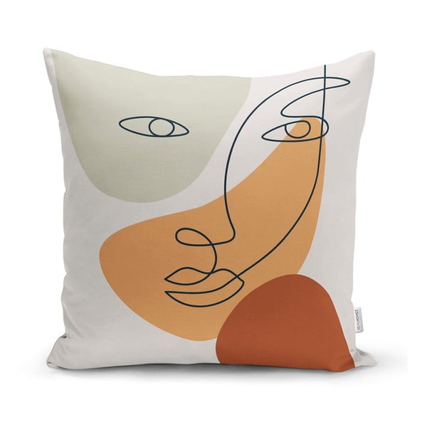 Prevleka za vzglavnik Minimalist Cushion Covers Post Modern, 45 x 45 cm