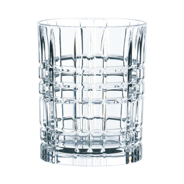 Komplet 4 kozarcev za viski iz kristalnega stekla Nachtmann Square Whiskey Set, 345 ml