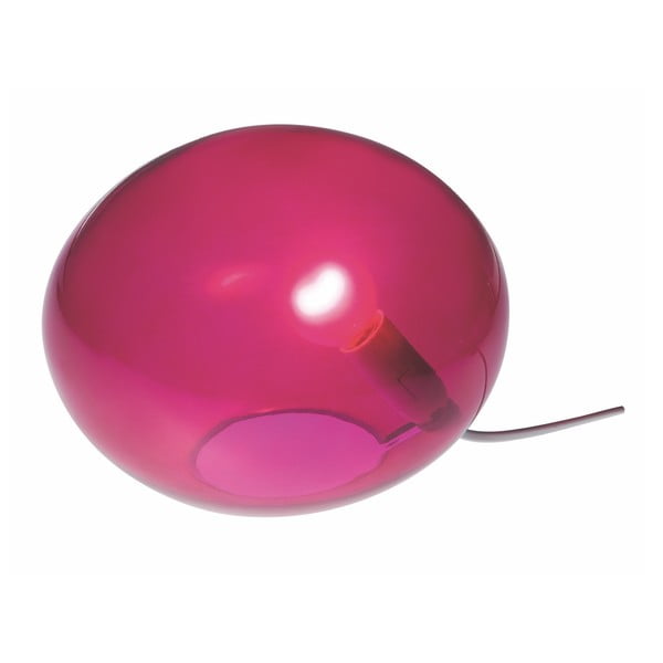 Rožnata namizna svetilka SULION Ball