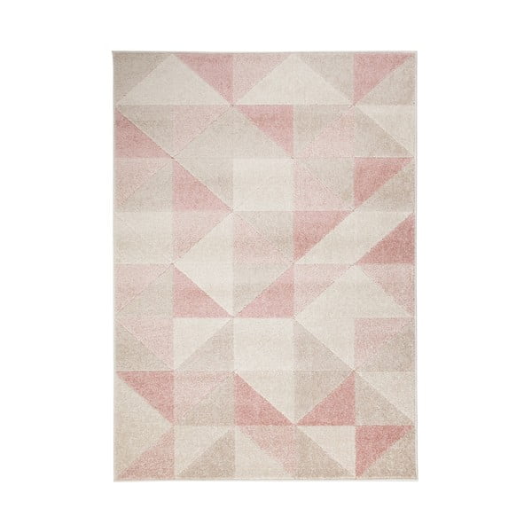 Roza preproga Flair Rugs Urban Triangle, 200 x 275 cm