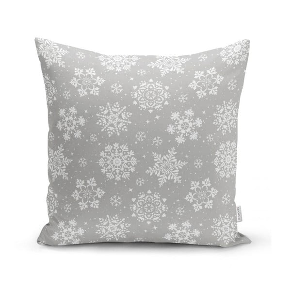 Božična prevleka za okrasno blazino Minimalist Cushion Covers Snowflakes, 42 x 42 cm
