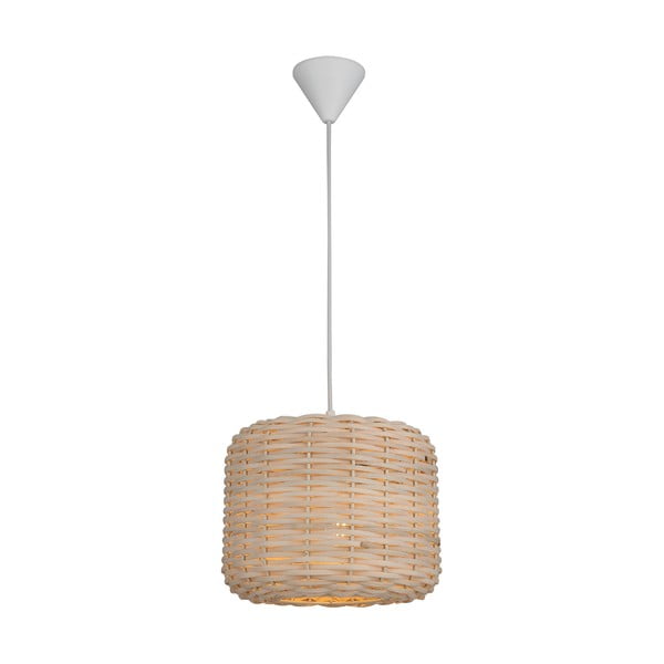 Viseča svetilka z bambusovim senčnikom Homemania Decor Bambus, ø 25 cm