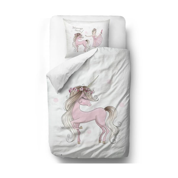 Bombažna posteljnina za dojenčke Mr. Little Fox Believe in Dreams, 140 x 200 cm