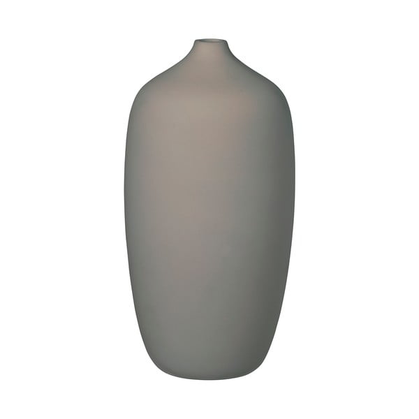 Siva vaza Blomus Ceola, višina 25 cm