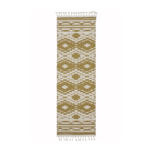 Rumena preproga Asiatic Carpets Taza, 80 x 240 cm