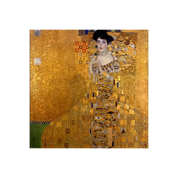 Reprodukcija slike Gustava Klimta - Adele Bloch Bauer I, 40 x 40 cm