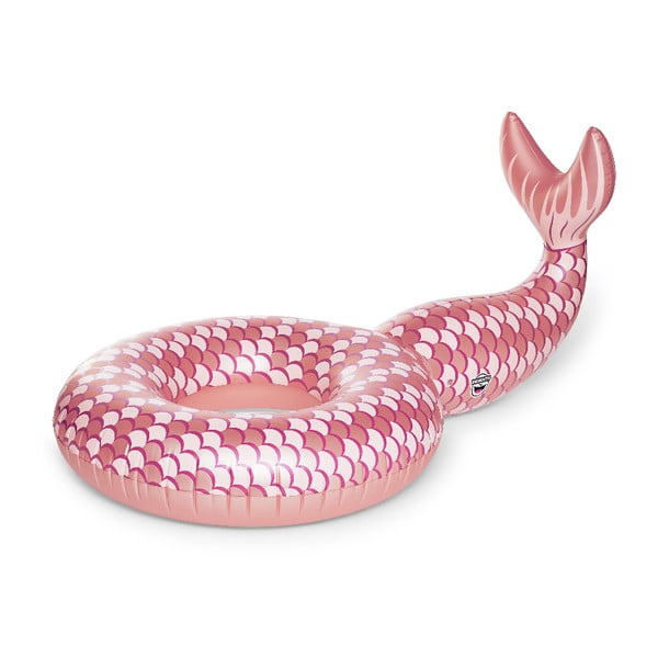 Svetlo rožnat napihljiv obroč v obliki morske deklice Big Mouth Inc.