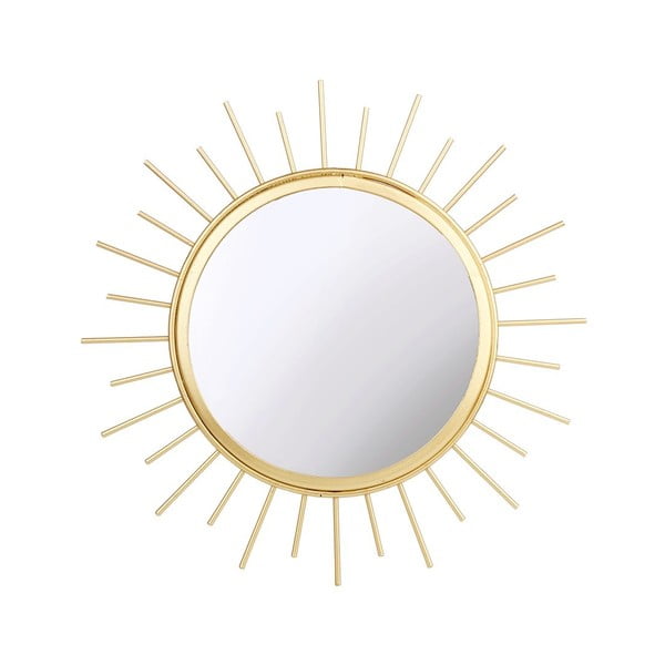 Okroglo ogledalo v zlati barvi Sass & Belle Monochrome, ø 24 cm