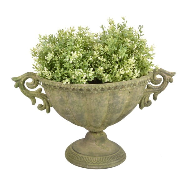 Kovinska široka cvetlična vaza Esschert Design