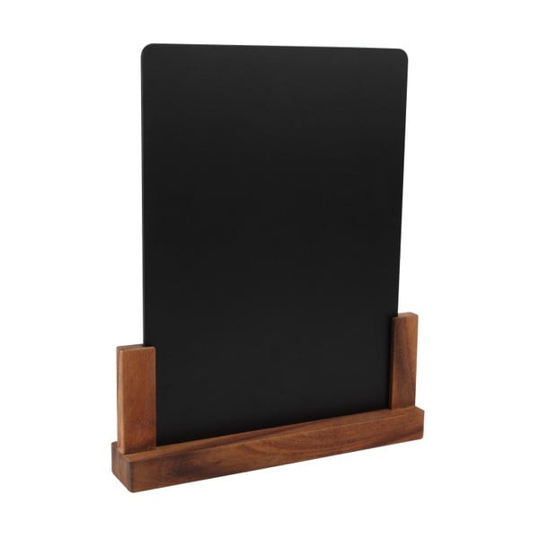 Tabla s stojalom iz akacijevega lesa T&G Woodware Rustic, višina 32 cm