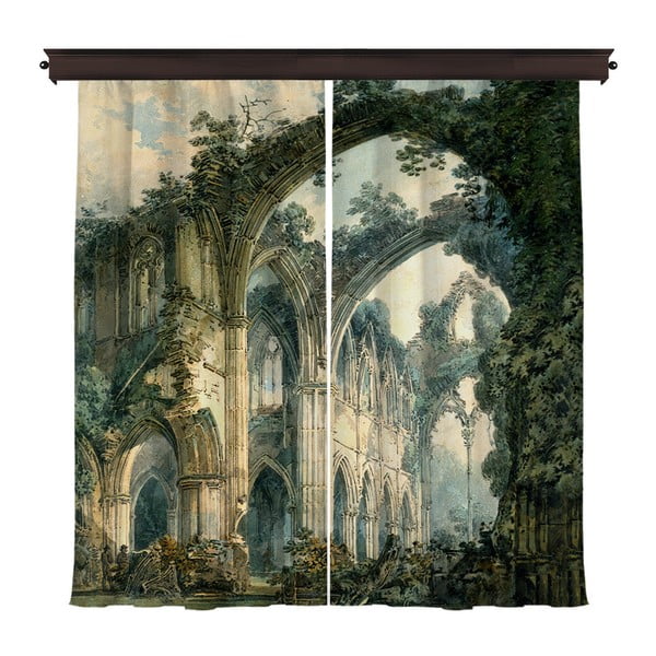 2-delni komplet zaves Curtain Runna, 140 x 260 cm