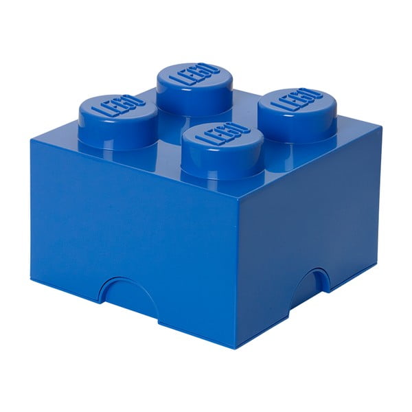 Modra kvadratna škatla za shranjevanje LEGO® 